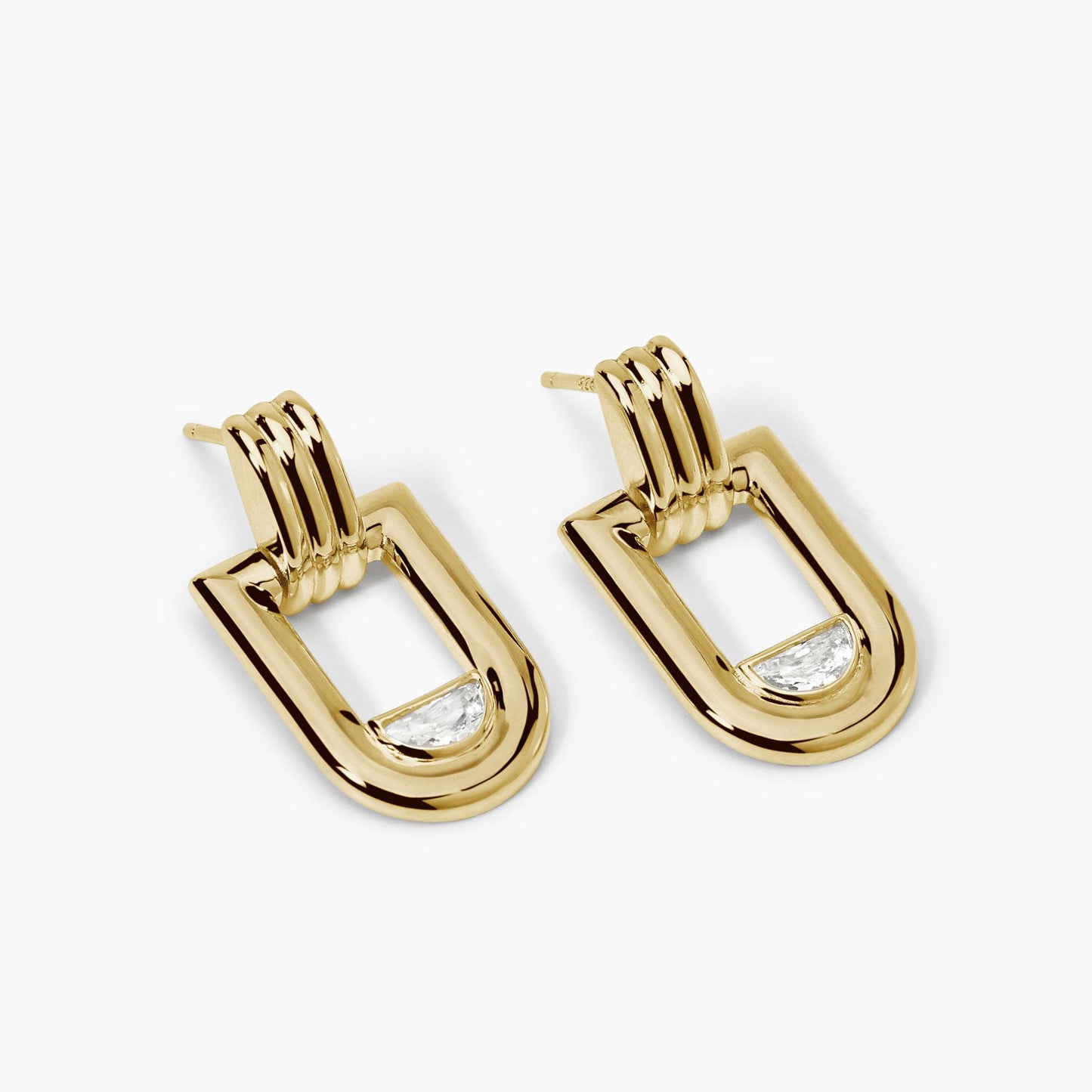 MABINA -Codice: 563946  Orecchini in argento dorato