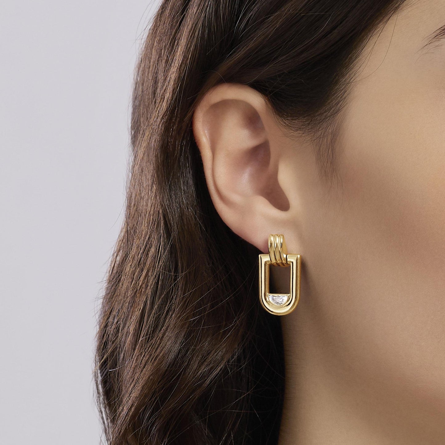 MABINA -Codice: 563946  Orecchini in argento dorato