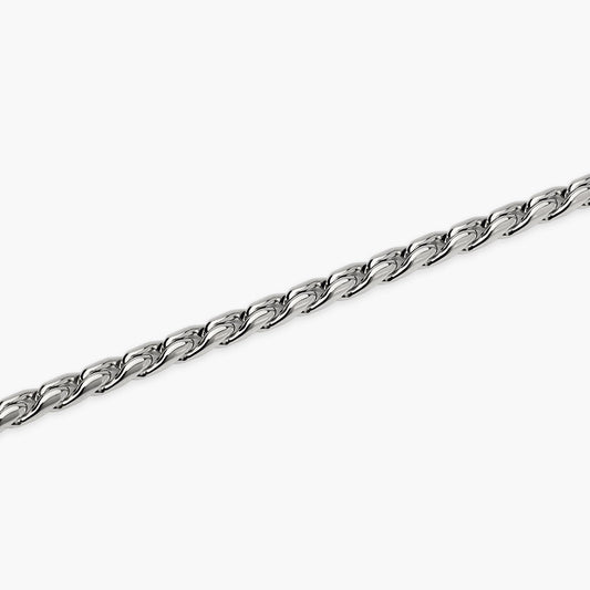 KIDULT -Bracciale uomo in acciaio con catena cardano