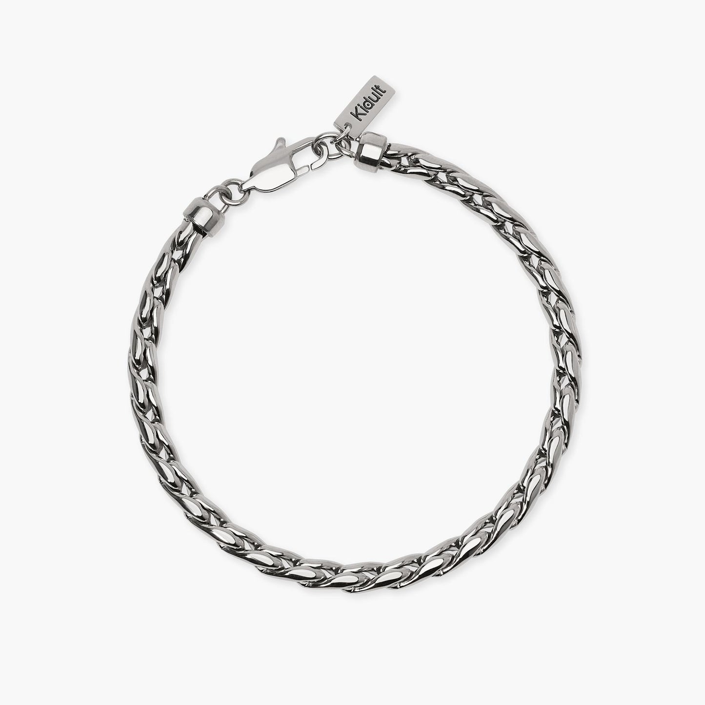 KIDULT -Bracciale uomo in acciaio con catena cardano