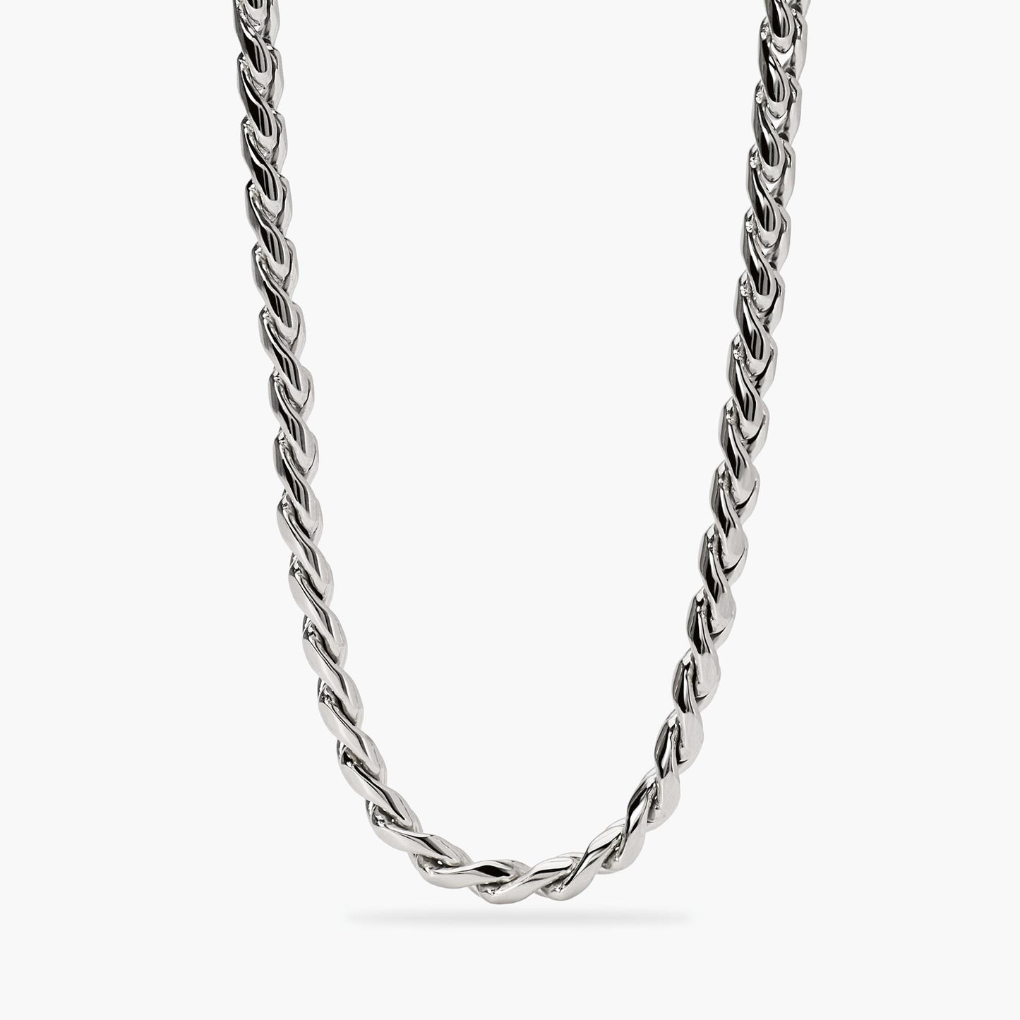 KIDULT -Collana uomo in acciaio con catena cardano