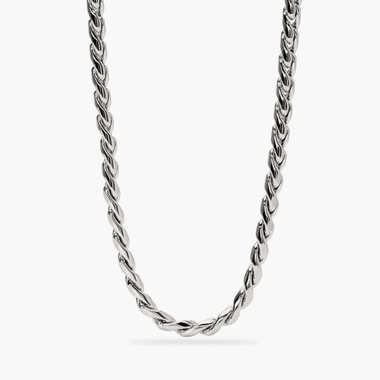 KIDULT -Collana uomo in acciaio con catena cardano