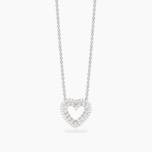 MABINA - Girocollo con pendente a cuore
