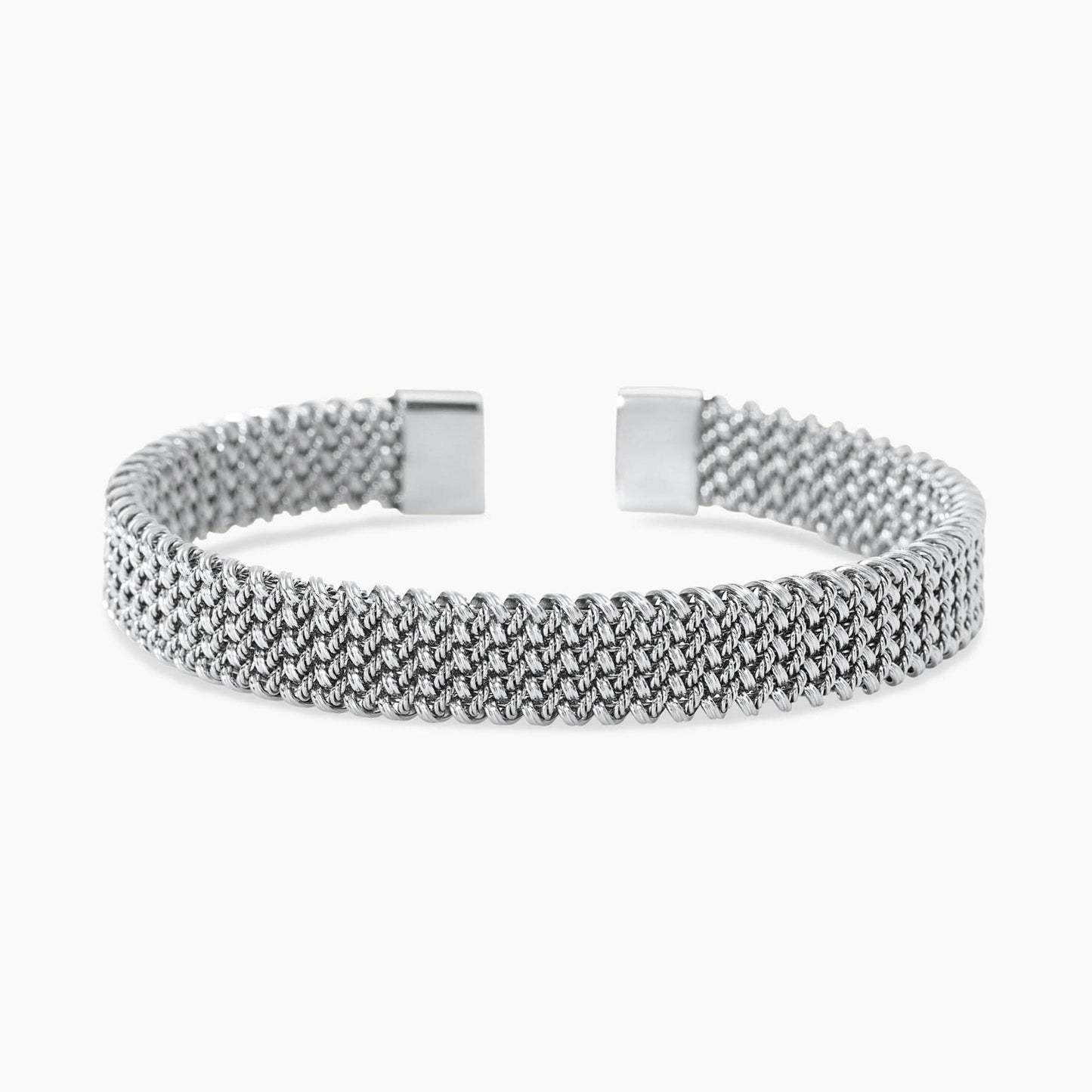 KIDULT - Bracciale cuff con maglia mesh