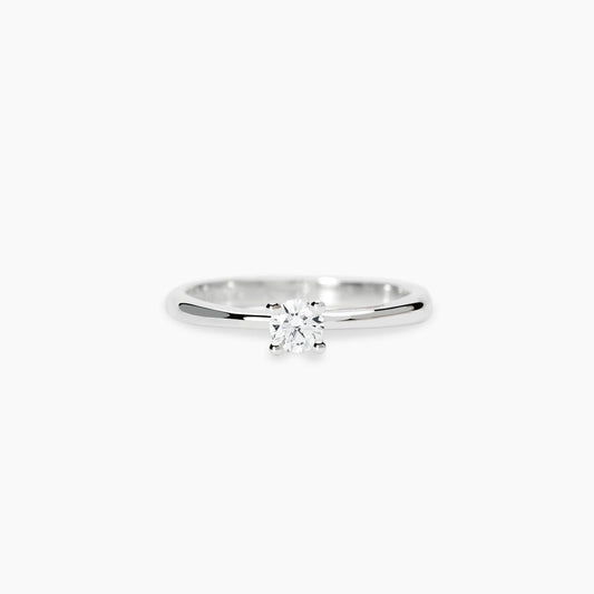 MABINA MY DIAMOND - Anello solitario con diamante lab-grown 0,25 carati