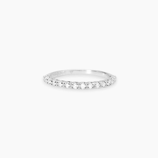 MABINA MY DIAMOND - Anello mezza veretta con diamanti lab-grown 0,27 carati