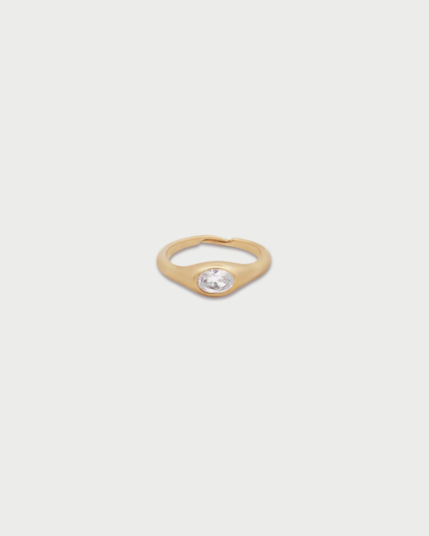 RUE DES MILLE - Anello Chevalier Oval Cut