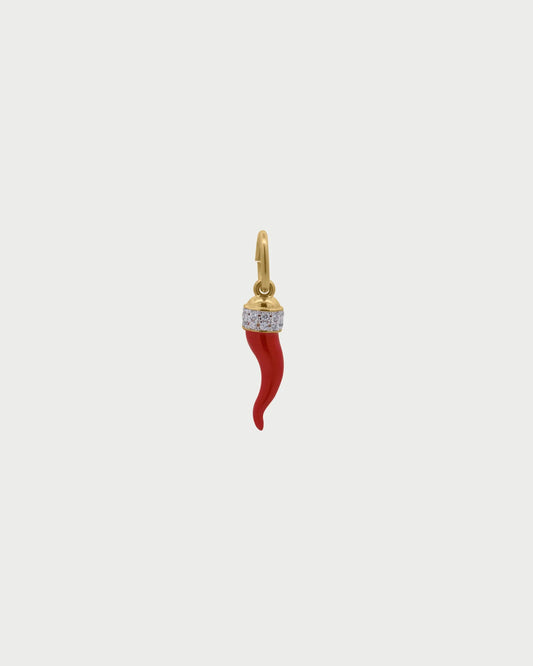 RUE DES MILLE - Charm Cornetto Rosso
