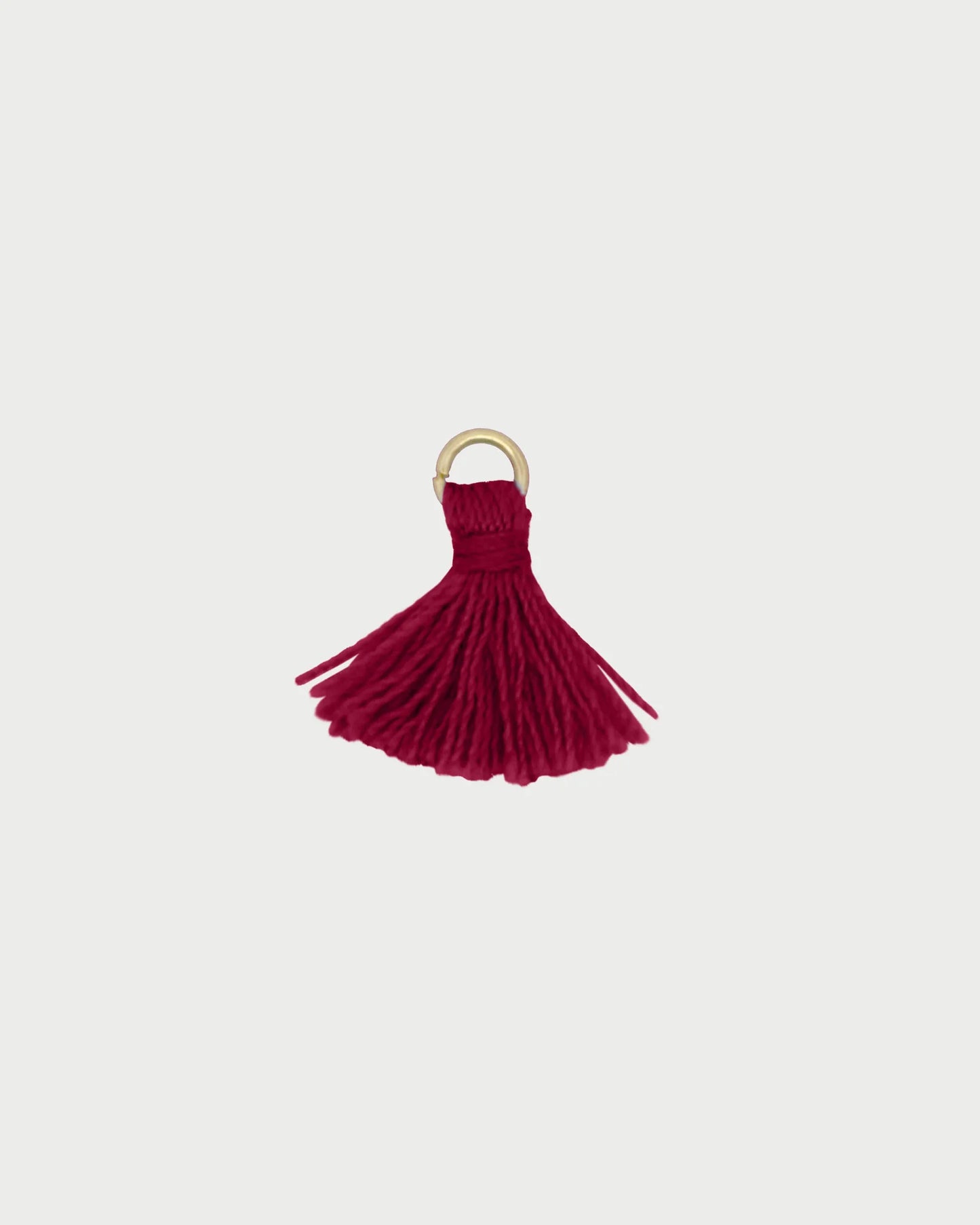RUE DES MILLE - Charm Nappa Burgundy