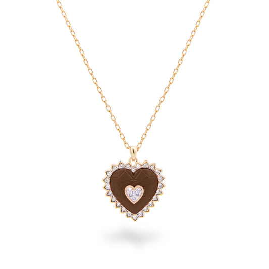 RUE DES MILLE - Collana holy choco cuore