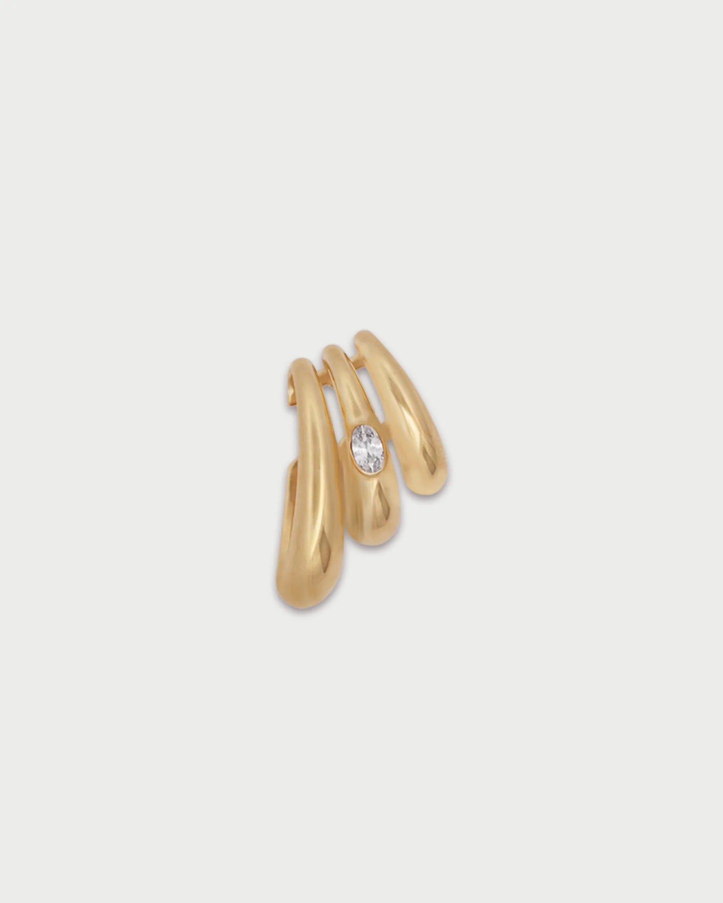 RUE DES MILLE - Earcuff Bold Oval Cut