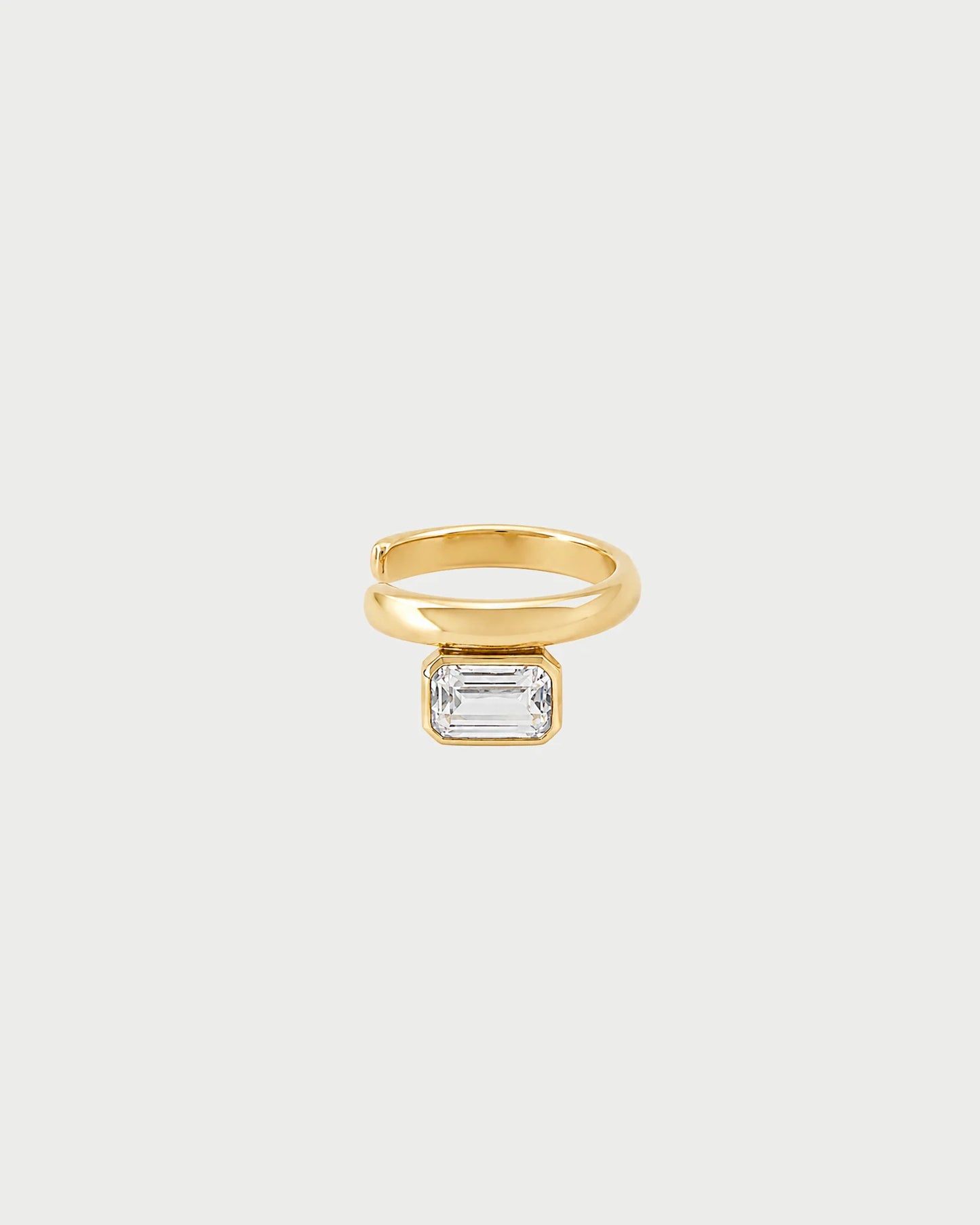 RUE DES MILLE - Earcuff Emerald Cut