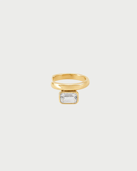 RUE DES MILLE - Earcuff Emerald Cut