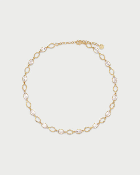 RUE DES MILLE - Girocollo Alternato Oval Cut