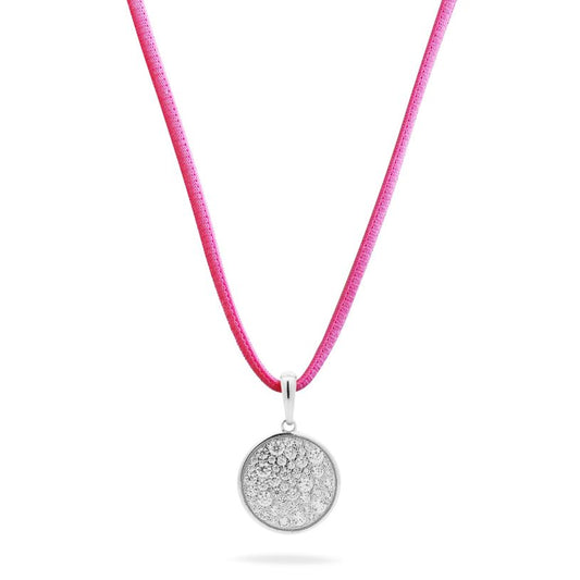 RUE DES MILLE - Ciondolo con choker rosa