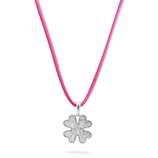 RUE DES MILLE - Ciondolo con choker rosa