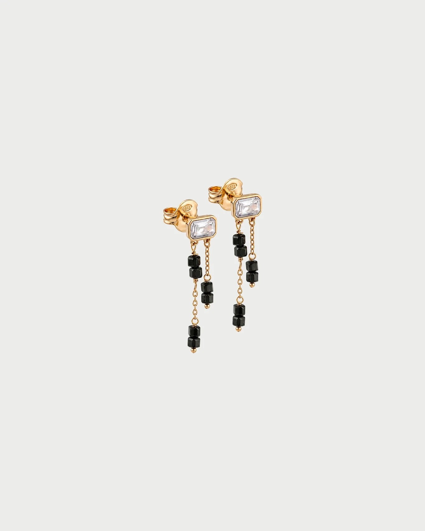 RUE DES MILLE - Orecchini Pendenti Emerald Cut