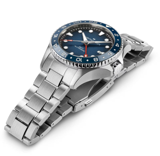 HAMILTON - Orologio Khaki Navy Scuba Auto GMT 43 mm