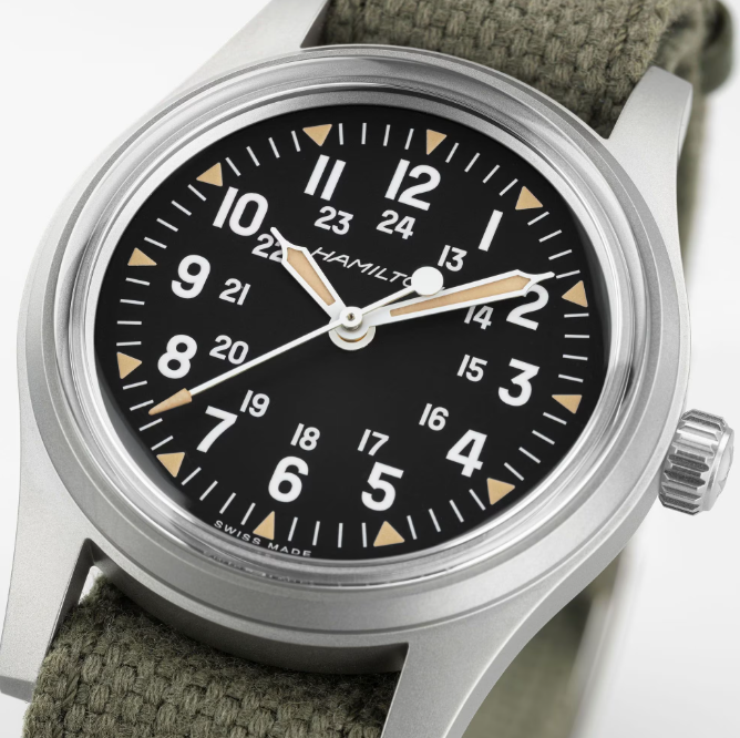 HAMILTON - Khaki Field Mechanical 36 mm