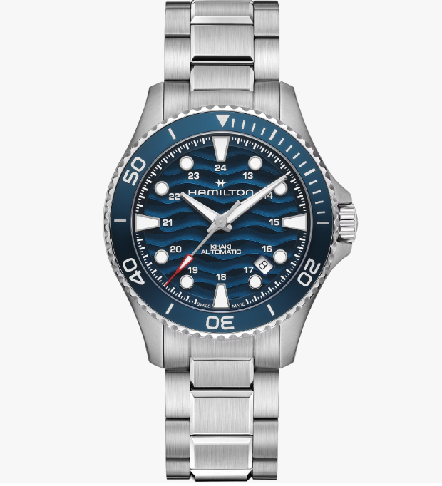 HAMILTON - Khaki Navy Scuba Auto 40 mm