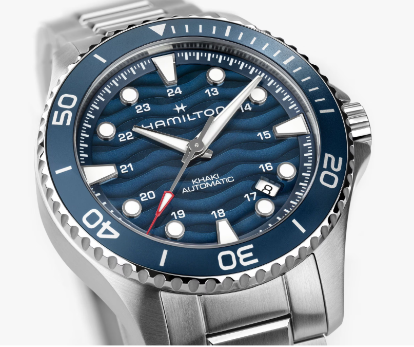 HAMILTON - Khaki Navy Scuba Auto 40 mm