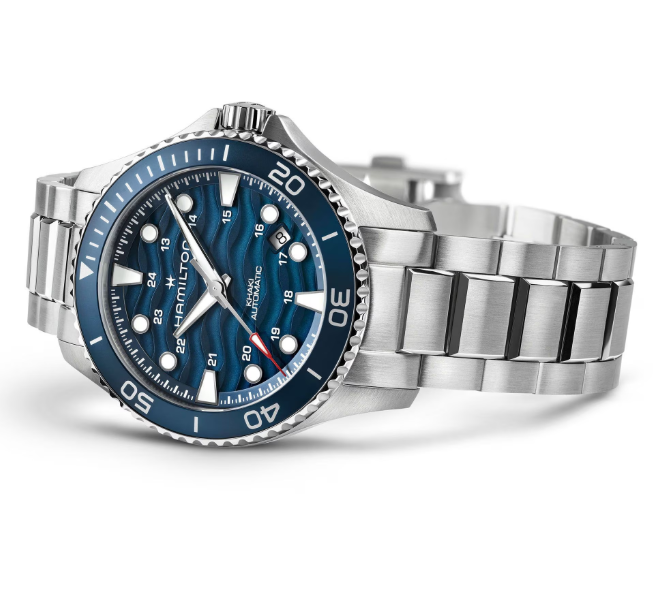 HAMILTON - Khaki Navy Scuba Auto 40 mm