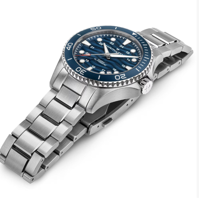 HAMILTON - Khaki Navy Scuba Auto 40 mm
