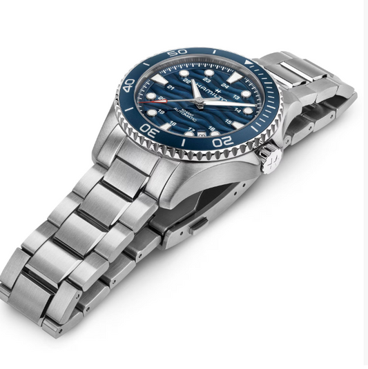 HAMILTON - Khaki Navy Scuba Auto 40 mm