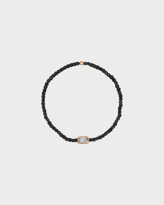 RUE DES MILLE - Bracciale Elastico Emerald Cut