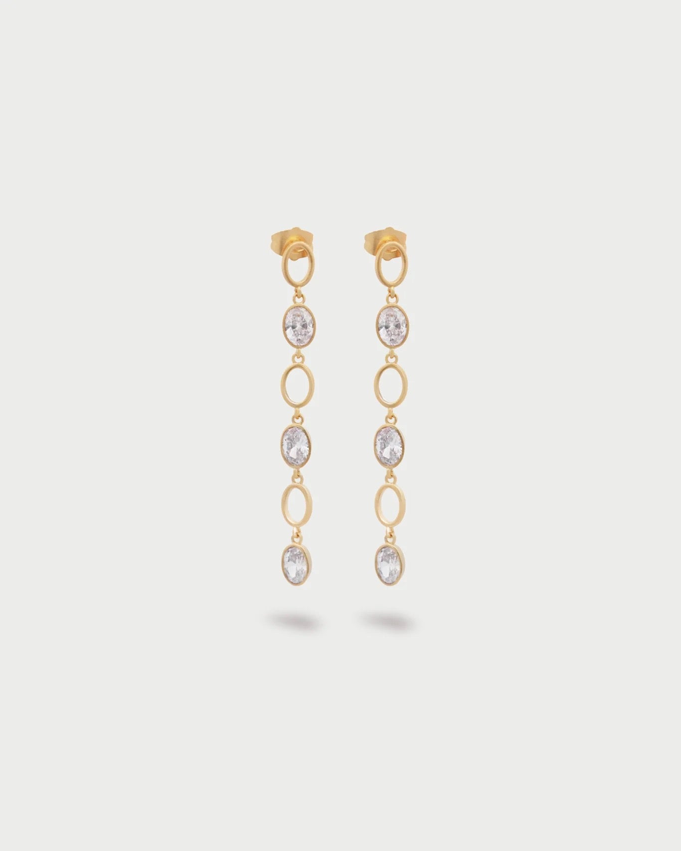 RUE DES MILLE - Orecchini Pendenti Oval Cut