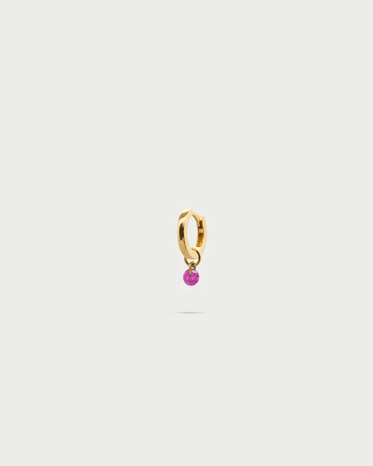 RUE DES MILLE - Mono Hoop mini con Zircone Nudo