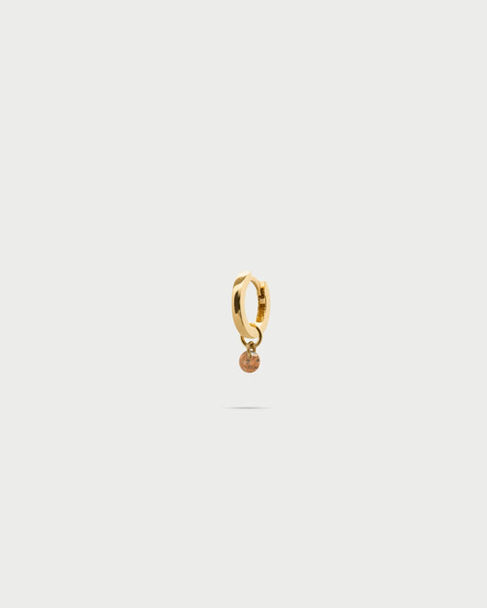 RUE DES MILLE - Mono Hoop mini con Zircone Nudo