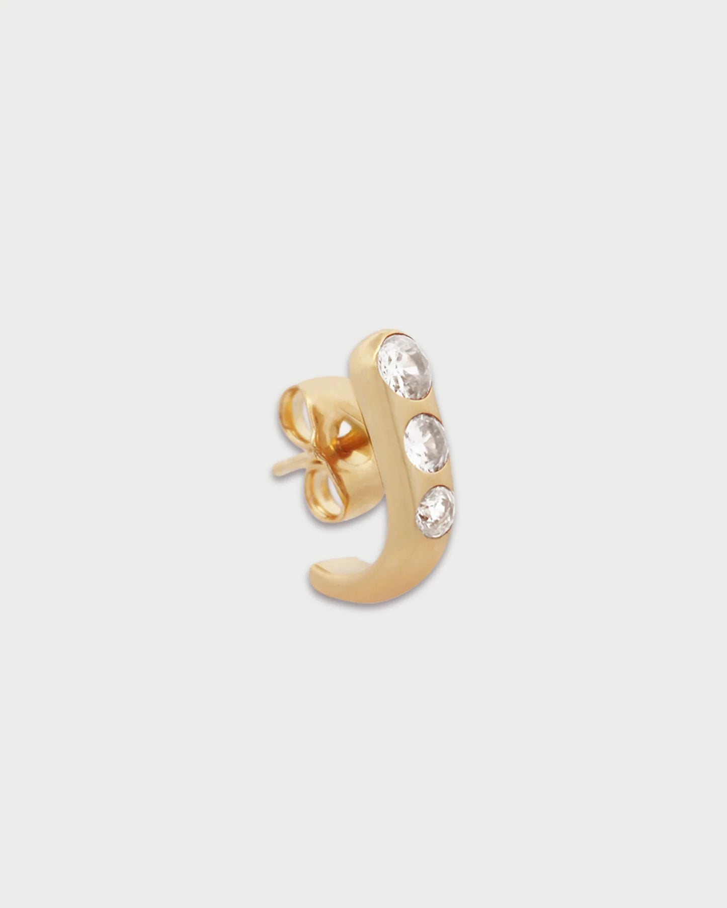 RUE DES MILLE - Mono-orecchino Triple Zirconia Mini