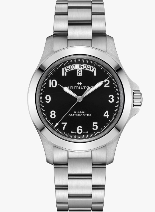 HAMILTON - KHAKI FIELD KING DAY-DATE 40 MM