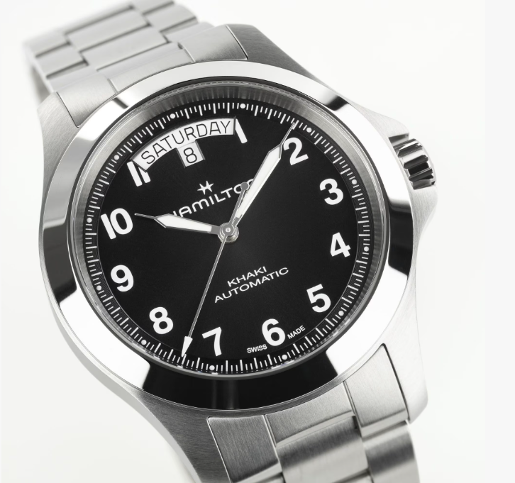 HAMILTON - KHAKI FIELD KING DAY-DATE 40 MM
