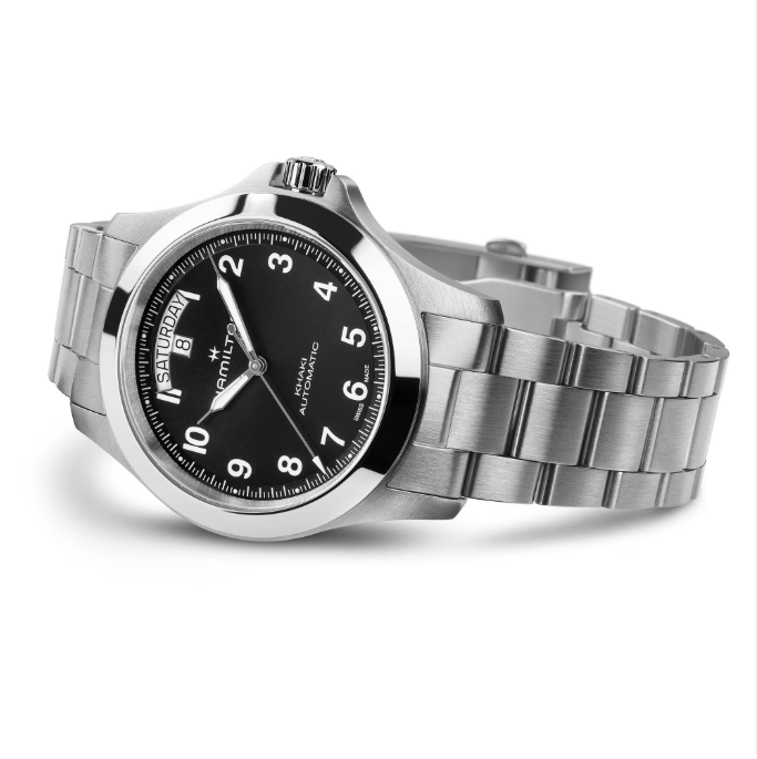 HAMILTON - KHAKI FIELD KING DAY-DATE 40 MM