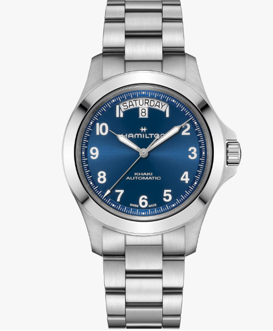 HAMILTON - KHAKI FIELD KING DAY-DATE 40 MM