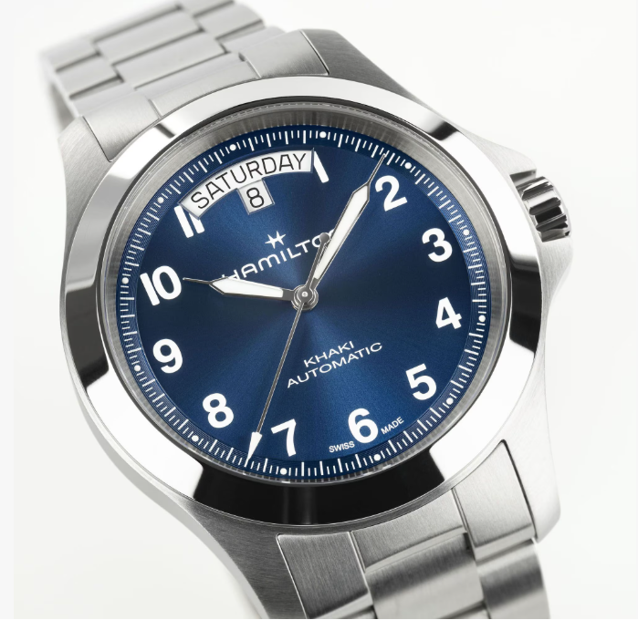 HAMILTON - KHAKI FIELD KING DAY-DATE 40 MM