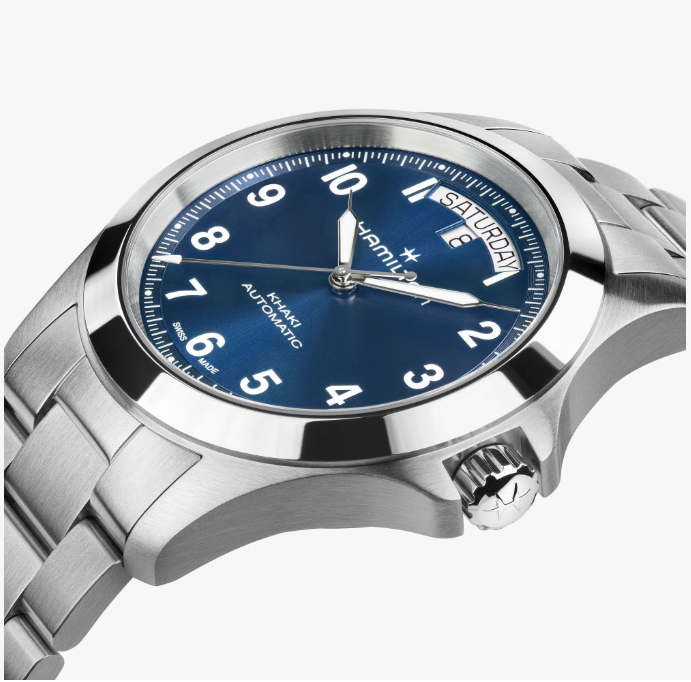 HAMILTON - KHAKI FIELD KING DAY-DATE 40 MM