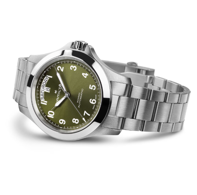 HAMILTON - KHAKI FIELD KING DAY-DATE 40 MM