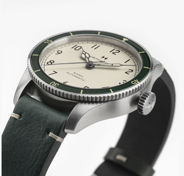 HAMILTON - Khaki Aviation Pilot Pioneer 38 mm
