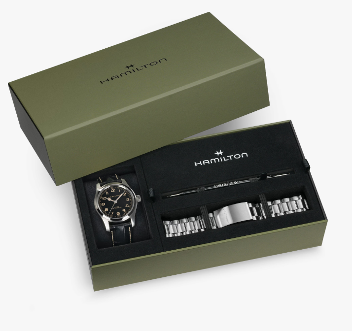 HAMILTON - Khaki Field Set bracciale Murph 42 mm