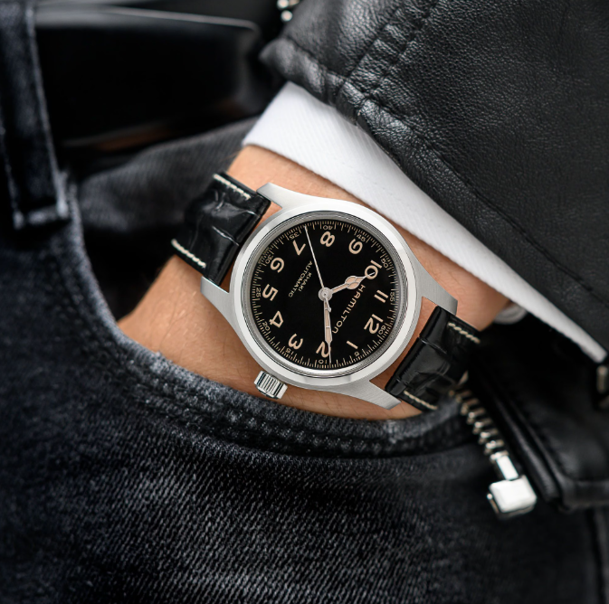 HAMILTON - Khaki Field Set bracciale Murph 42 mm