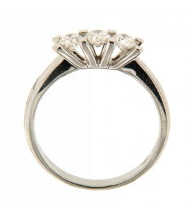 RECARLO - Anello Trilogy con Diamanti