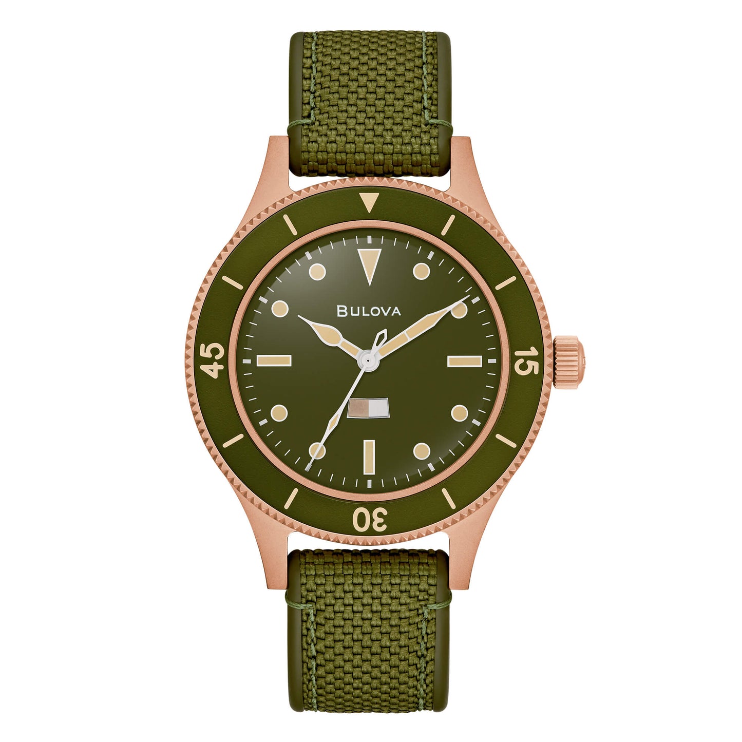 BULOVA - Mil-Ships Bronze 150 Anniversary special edition. Collezione Military