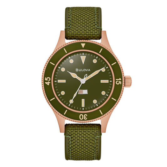 BULOVA - Mil-Ships Bronze 150 Anniversary special edition. Collezione Military