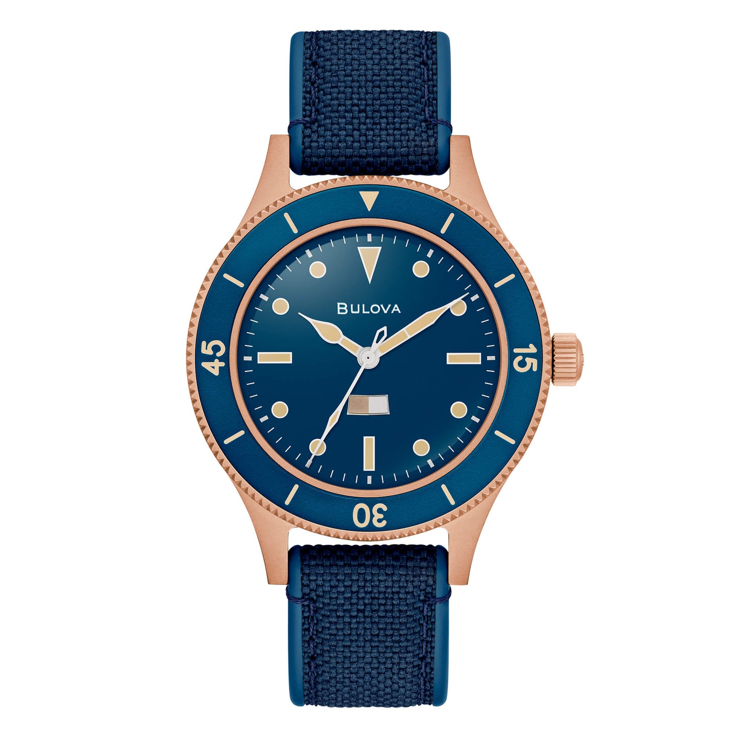 BULOVA -Mil-Ships Bronze 150 Ann. Sp. Ed.