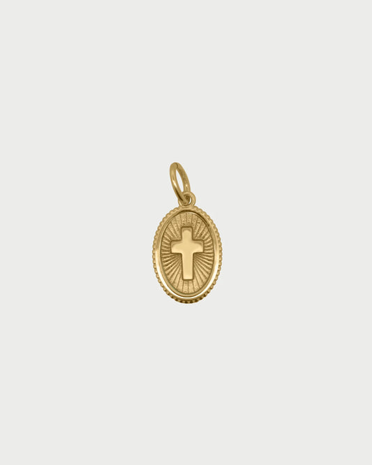 RUE DES MILLE - Charm Cross Gold