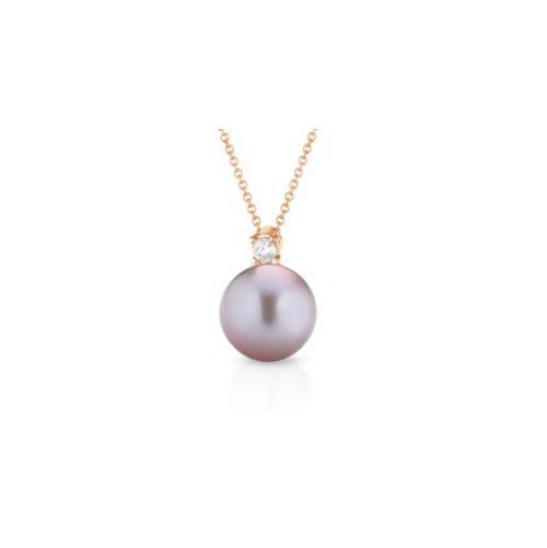 COSCIA - Collana con Perla Rosa