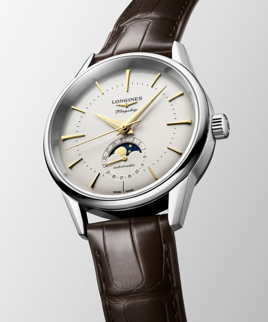 LONGINES - FLAGSHIP HERITAGE MOONPHASE